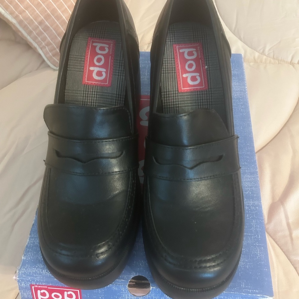 Pop Wilder Black Loafers